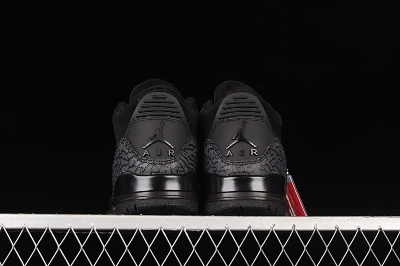 All categories Air Jordan Jordan series basketball shoes Air Jordan 3 Air Jordan 3 "Black Cement" AJ3 Joe 3 matte black cement 136064-002